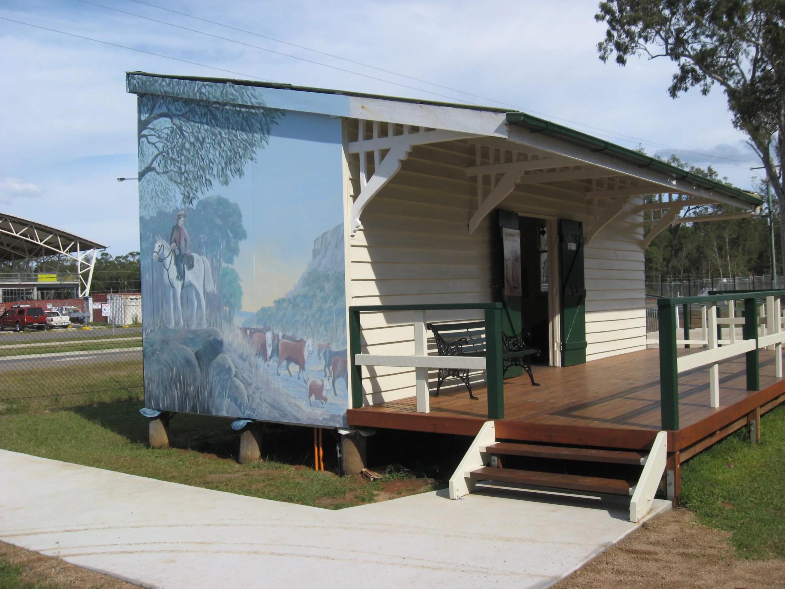 Bracalba Station after renovation