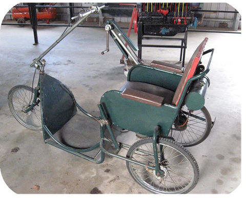 Vintage Motorised Wheelchair - Caboolture Historical Village