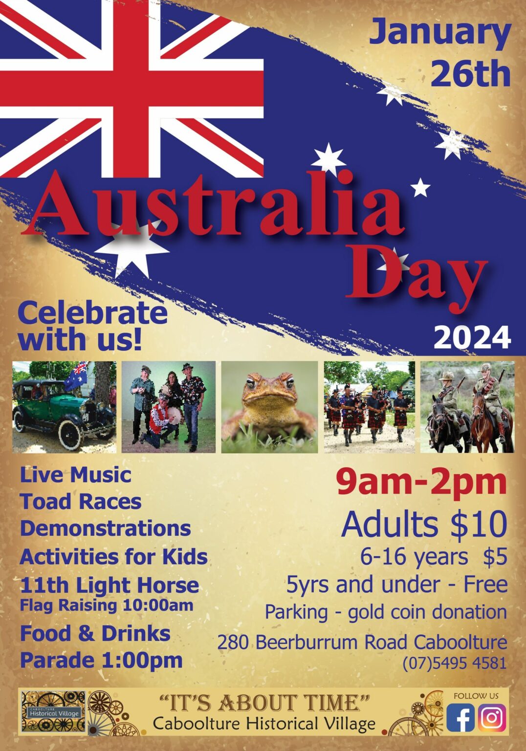 Australia Day 2024 Caboolture Historical Village